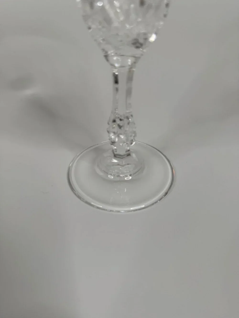Vintage Royal Crystal Rock Linea Medici Crystal Champagne Glass, 7.25